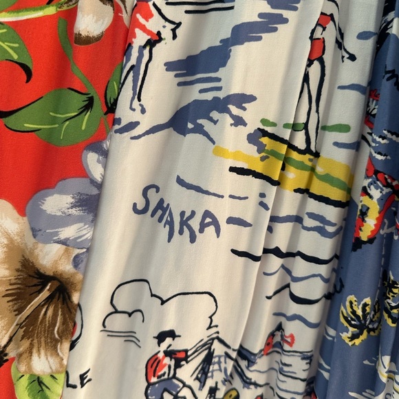 Tommy Bahama Women's Navy and White Floral Maxi Dress - Picture 4 of 8